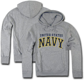 U.S. Military Fleece Pullover Hoodie - Navy