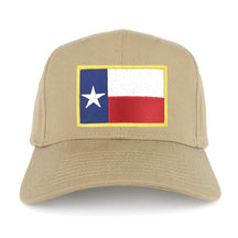 Texas State Flag Embroidered Iron on Patch Adjustable Snapback Baseball Cap