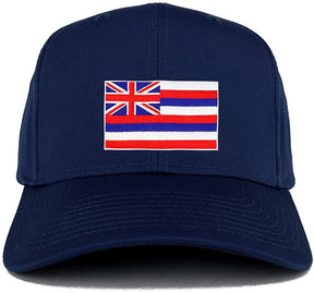 Armycrew XXL Oversize New Hawaii State Flag Patch Adjustable Baseball Cap