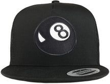Armycrew 5 Panel Magic 8 Ball Patch Flatbill Mesh Cap