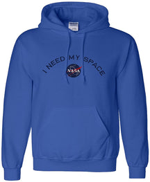 Men's I Need My Space NASA Embroidered Heavy Blend Hooded Sweatshirt