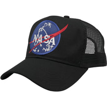 NASA Insignia Logo Embroidered Iron On Patch Snapback Trucker Mesh Cap