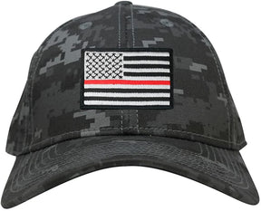 Armycrew Low Profile US American Flag Patch Camo Cap - NTG