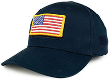 Armycrew USA Yellow Flag Tactical Patch Structured Operator Baseball Cap