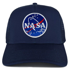 Armycrew XXL Oversize NASA Meatball Logo Patch Mesh Back Trucker Baseball Cap