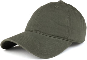 Low Profile Vintage Washed Cotton Baseball Cap Plain Dad Hat