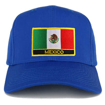 Armycrew Mexico Flag Oversized XXL Structured High Profile Baseball Cap