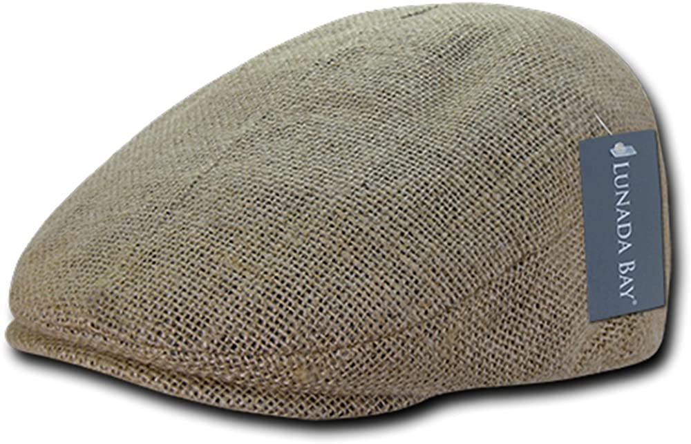 Lightweight 100% Jute Ivy Hat with Elastic Sweatband