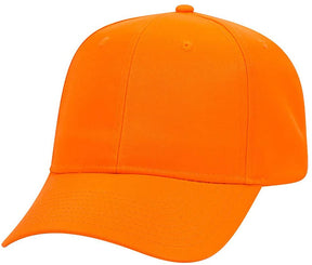 Armycrew Lightweight Neon Color Polyester Twill Structured Baseball Cap - NEON Orange