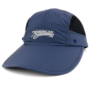 Armycrew American Moisture Wicking Outdoorsman UPF 50+ Taslon UV Cap with Removable Neck Flap