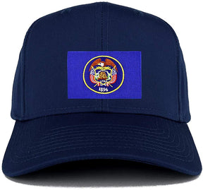 Armycrew XXL Oversize New Utah State Flag Patch Baseball Cap