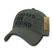 Polo Style UNITED WE STAND Embroidered USA Cap