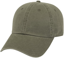 Low Profile Washed Superior Brushed Cotton Twill Dat Hat Cap - Royal