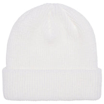 FLEXFIT Ribbed Cuffed Knit Warm Winter Beanie Hat - BLACK