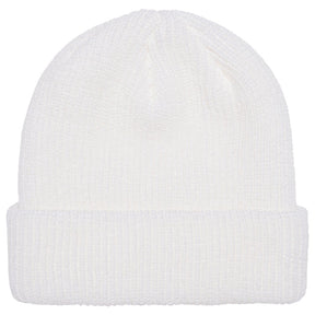 FLEXFIT Ribbed Cuffed Knit Warm Winter Beanie Hat - BLACK