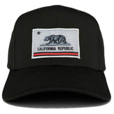 Armycrew California Thin Red Line Flag Patch Structured Baseball Cap
