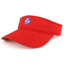 Armycrew NASA Insignia Logo Embroidered Cotton Adjustable Visor Cap