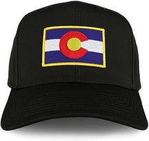 Armycrew XXL Oversize Colorado Flag Iron On Patch Solid Baseball Cap