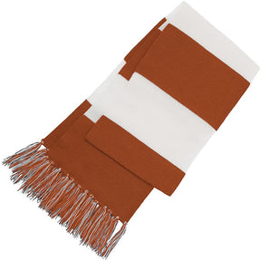 Multi Color Winter Fringed Long Scarf