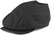 Plain Wool Blend Fitted Duck Bill Winter Ivy Cap