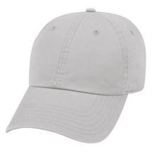 Low Profile Washed Superior Brushed Cotton Twill Dat Hat Cap - Royal