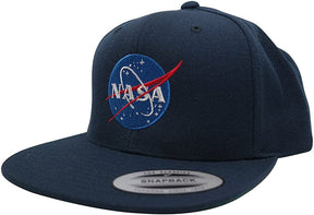 Flexfit Original Premium Snapback Cap with NASA Insignia Embroidery