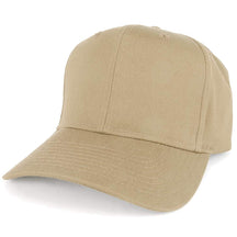 Armycrew Adjustable Solid Color Plain Cotton Polyester Blank Snapback Baseball Style Cap