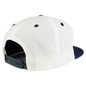 Armycrew USA 3D Embroidered Retro Flat Bill Snapback Baseball Cap