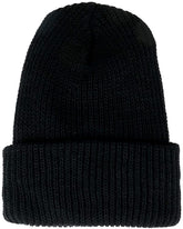 Made in USA, Acrylic Winter Watch Cap Long Cuff Folded Beanie