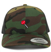 Armycrew Lollipop Embroidered Patch Snapback Mesh Trucker Cap