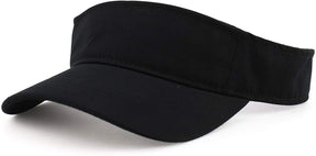 Armycrew Brushed Cotton Sports Sun Visor Hat