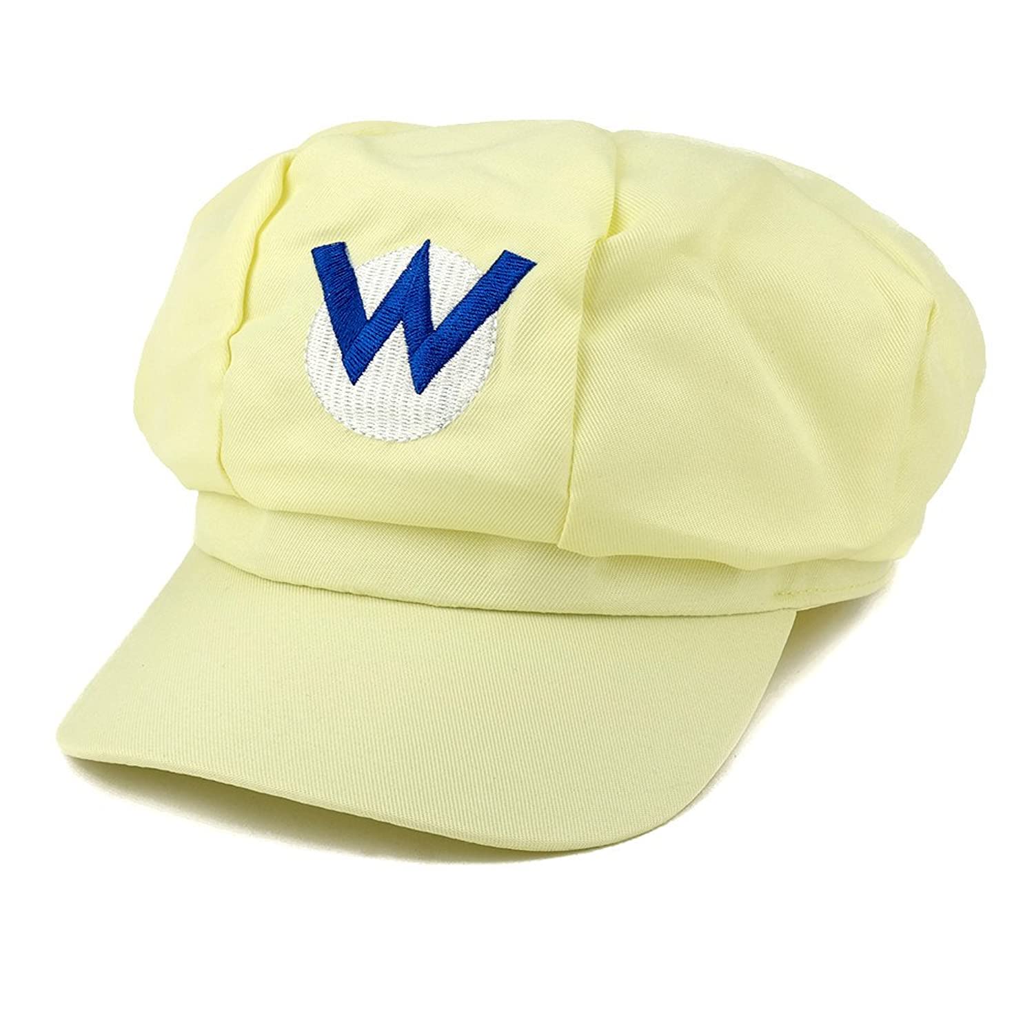 Fire Mario Cap Mario, Luigi, Wario, Waluigi, Fire Mario Embroidered Nintendo Newsboy