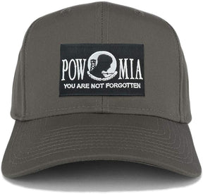 Armycrew POW MIA Not Forgotten Patch Structured Baseball Cap