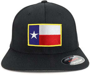 Armycrew XXL Big Size Texas State Flag Iron On Patch Flexfit Cap