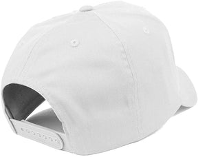 Armycrew New Connecticut State Flag Embroidered Patch Adjustable Baseball Cap - White