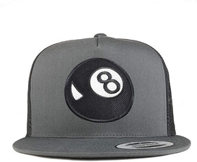 Armycrew 5 Panel Magic 8 Ball Patch Flatbill Mesh Cap