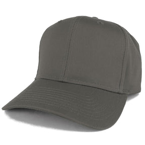 Armycrew Adjustable Solid Color Plain Cotton Polyester Blank Snapback Baseball Style Cap