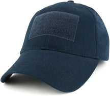 Armycrew Military Tactical Hook Front Patch Blank Cotton Adjustable Baseball Cap