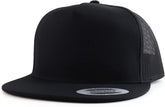 Armycrew Flexfit Oversize XXL Structured Blank 5 Panel Flatbill Snapback Mesh Cap