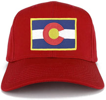 Armycrew Colorado Western State Flag Embroidered Patch Adjustable Baseball Cap