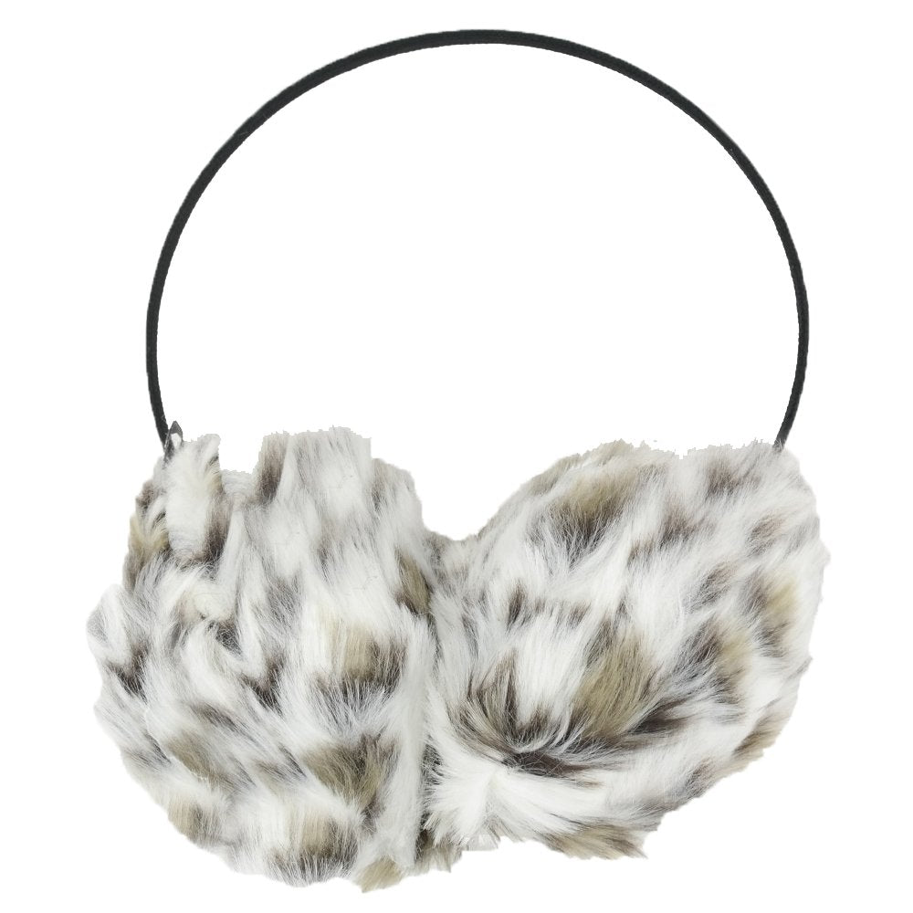 Winter Faux Fur 4 inch Diameter Soft Ear Muff