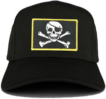 Jolly Rogers Military Skull Embroidered Iron on Patch Adjustable Baseball Cap