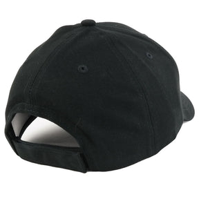 Thin RED Line US Flag Embroidered Low Profile Brushed Cotton Cap