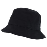 Armycrew Soft Cotton Fisherman Polo Bucket Hat - Black - S-M