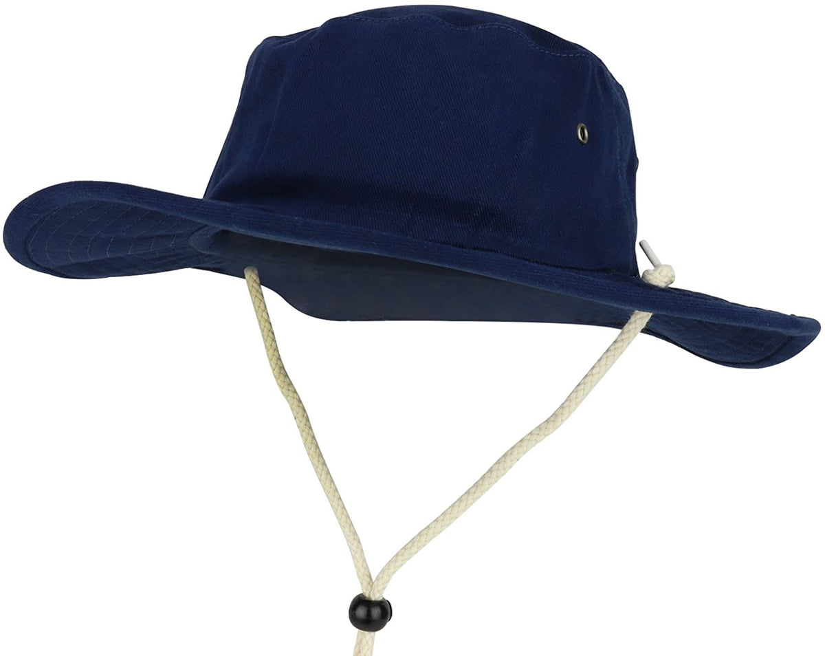 Armycrew Plain Aussie Cotton Chin Cord Fisherman's Hat