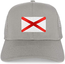 Armycrew New Alabama Home State Flag Embroidered Patch Mesh Trucker Cap
