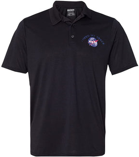 Mens NASA I Need My Space Meatball Embroidered Poly Jersey Sport Shirt