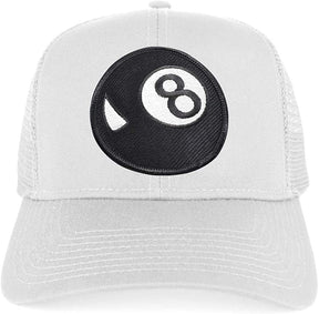 Armycrew Magic 8 Ball Patch Structured Mesh Trucker Cap