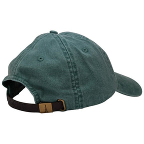 Sunbuster Extra Long Bill 100% Washed Cotton Cap with Leather Adjustable Strap