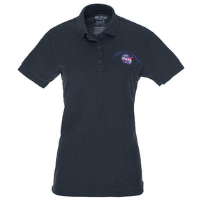 Ladies I Need My Space NASA Meatball Embroidered Poly Jersey Polo Shirt
